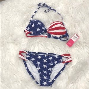 American flag bikini